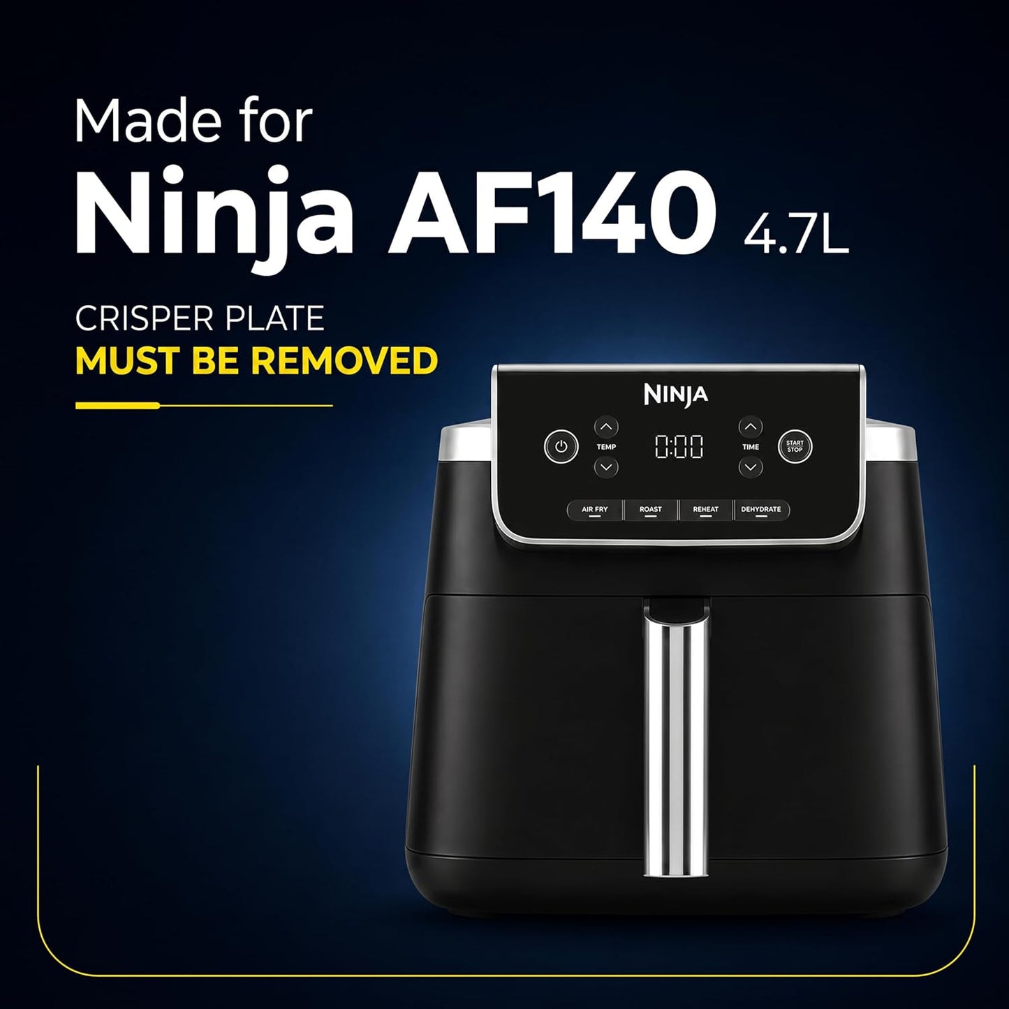 AirFlow Pro™ Air Fryer Silicone Liner Compatible with Ninja AF140