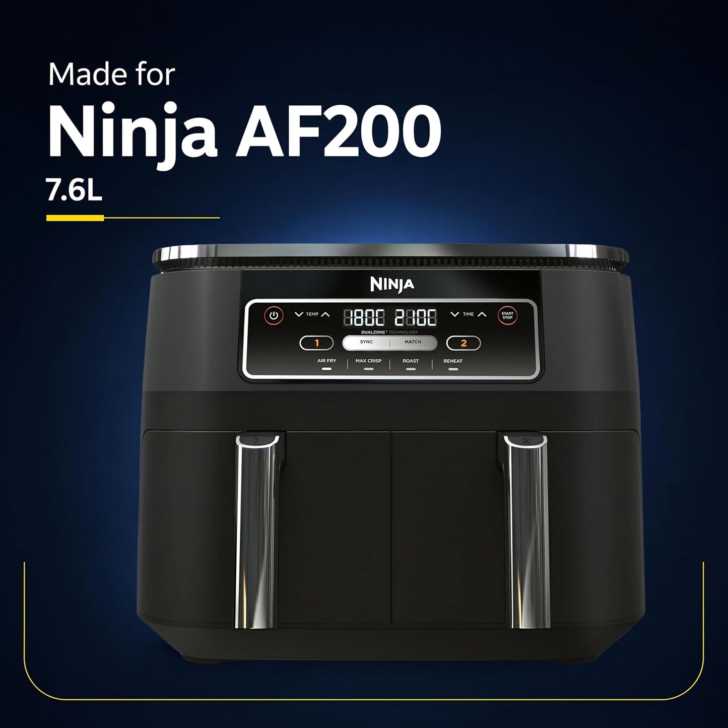 Air Fryer Racks Compatible with Ninja AF200