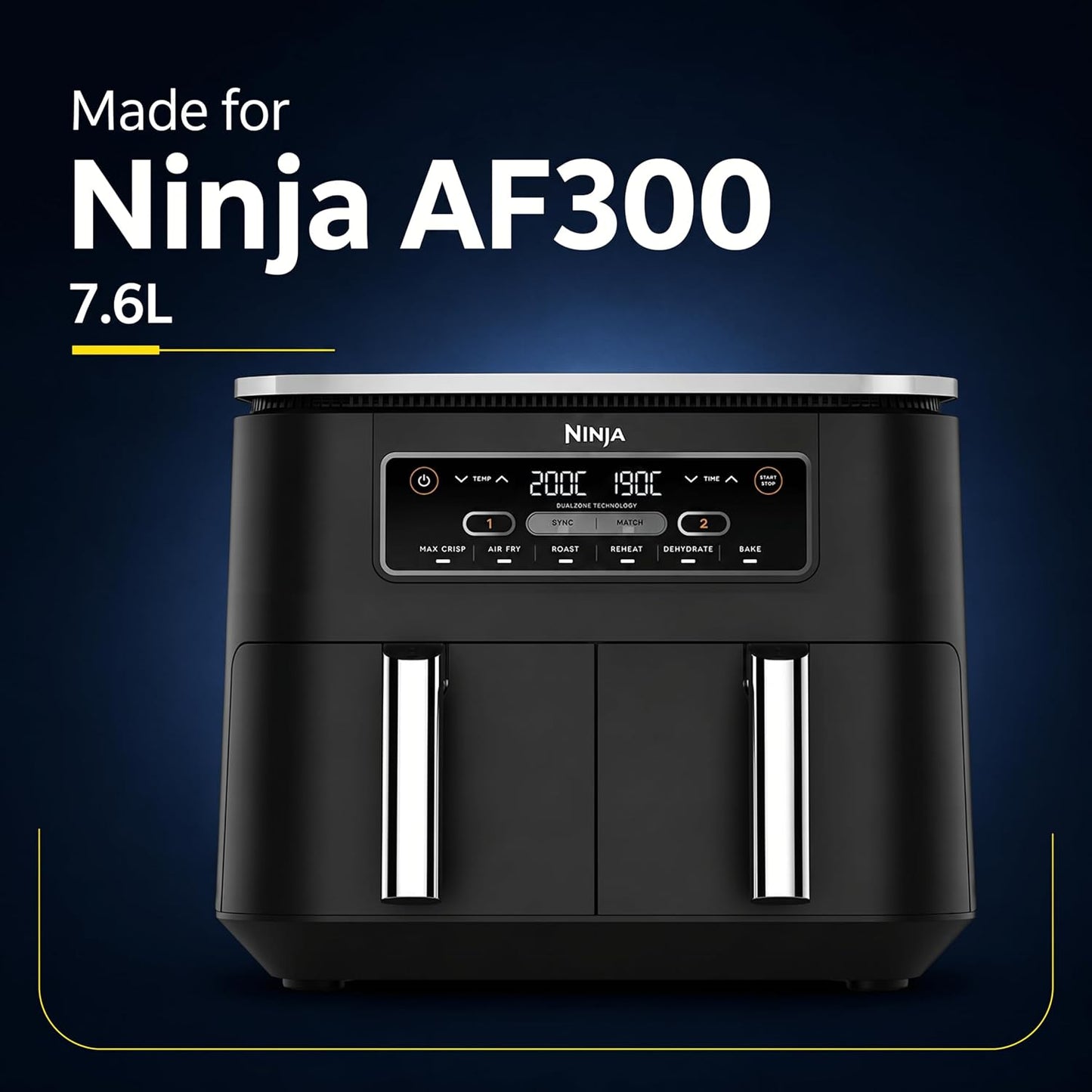 Air Fryer Racks Compatible with Ninja AF300