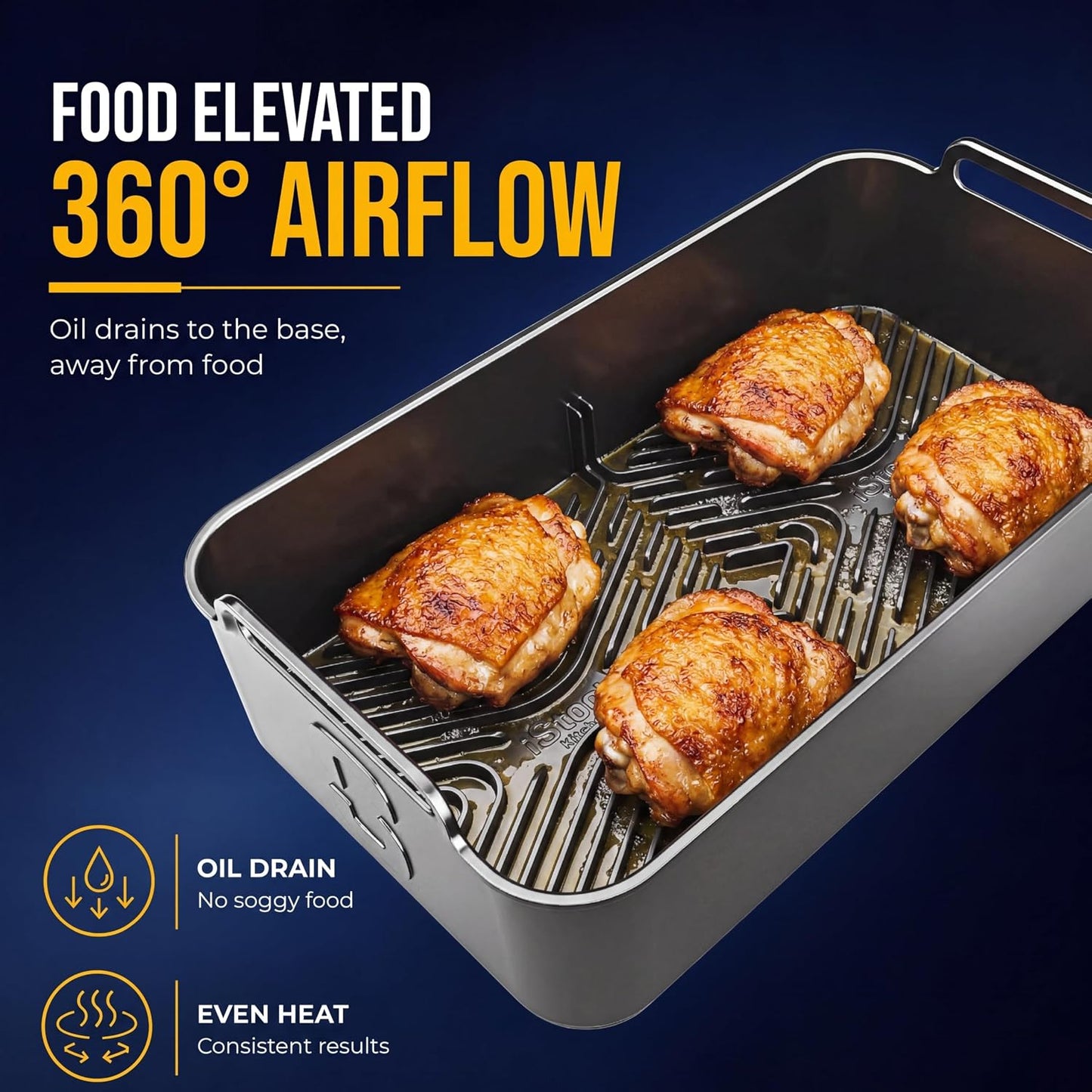 AirFlow Pro™ 3-in-1 Divider Liner Compatible with Ninja AF500