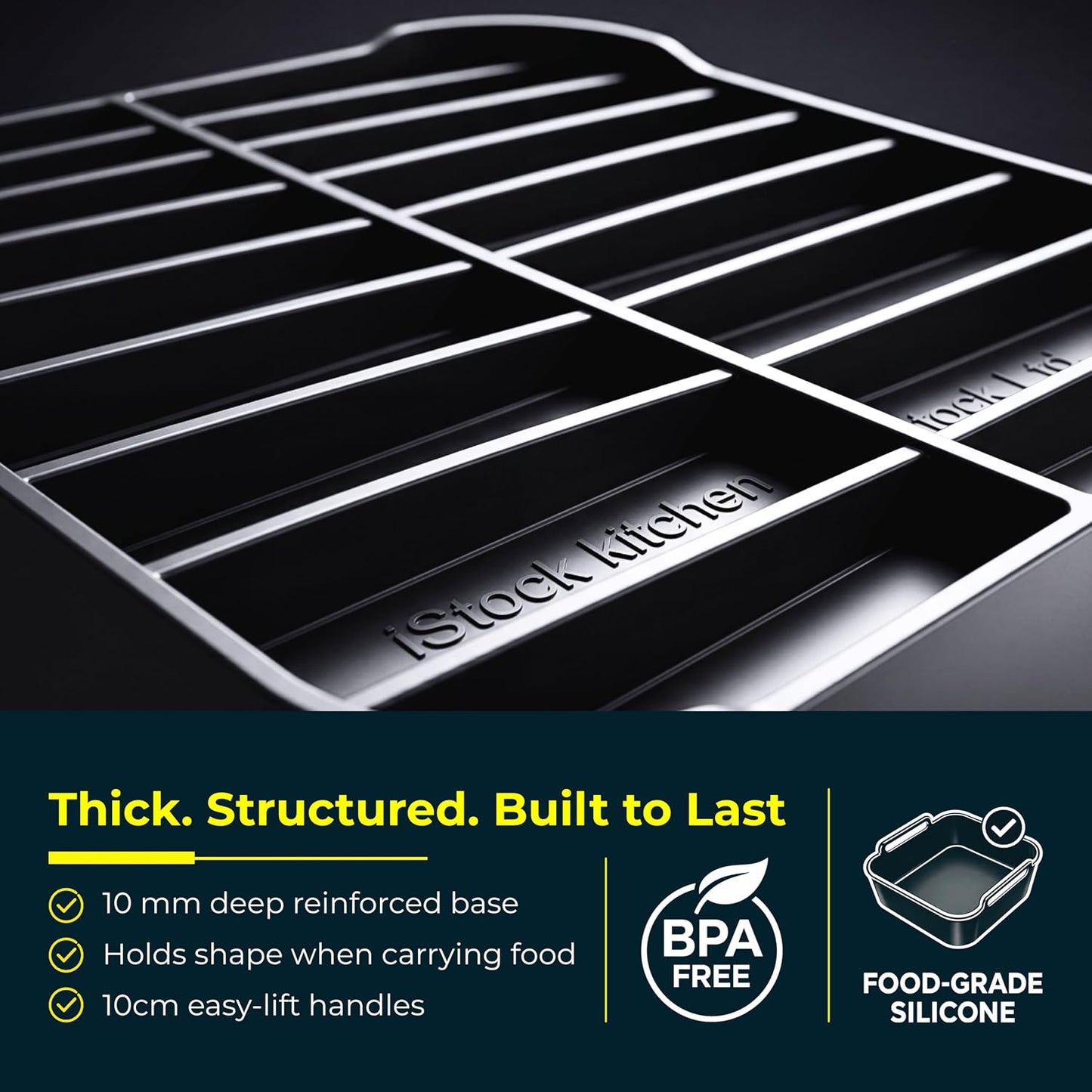 Air Fryer Silicone Baking Liners Compatible with Ninja AF400