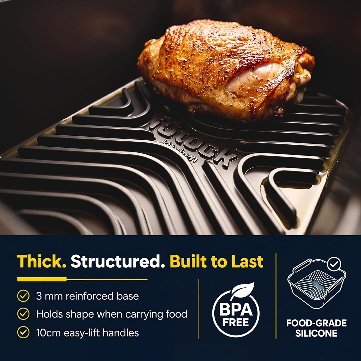 AirFlow Pro™ Air Fryer Liners Compatible with Ninja AF400