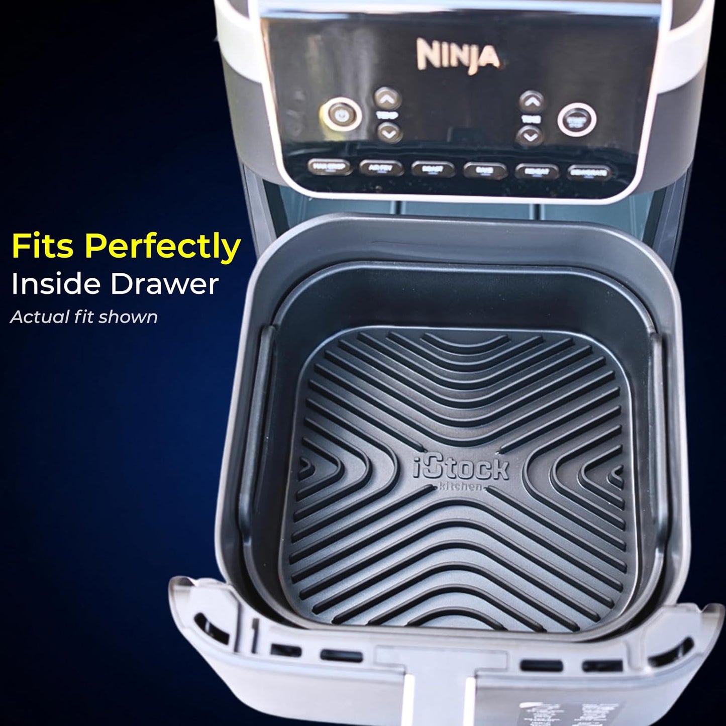 AirFlow Pro™ Air Fryer Silicone Liner + Oil Mat Compatible with Ninja AF180